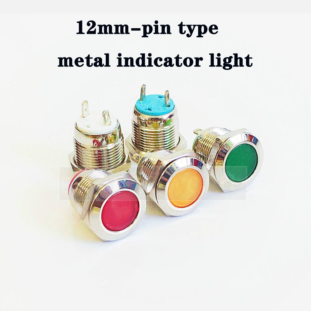 LED 12mm ݼ ǥõ, ̾  LED ǥõ  ȣ   220V ȣ     ȣ
